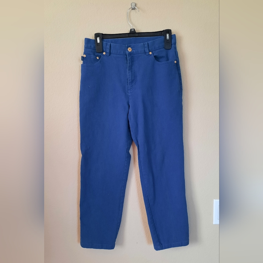 Ralph Lauren Royal Blue Jeans Capris